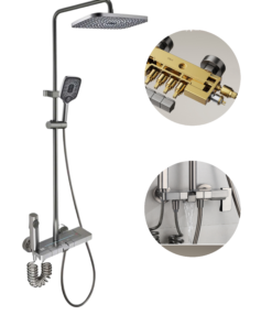 Sen tắm hiển thị nhiệt độ phím đàn cao cấp 151X